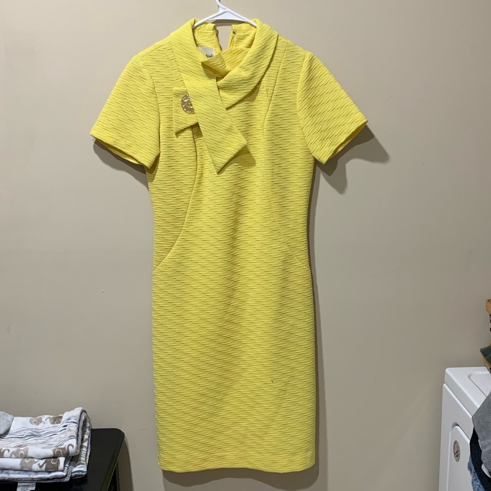 Glenbrooke Vintage yellow dress 1960s